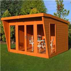 10 x 10 Superior Pent Summerhouse (12mm Tongue and Groove Floor)